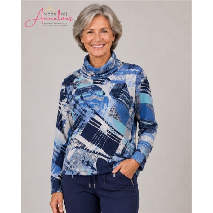 Barbara Lebek Sweater Smoke Blue 15951062 Barbara Lebek Sweater Smoke Blue 15951062